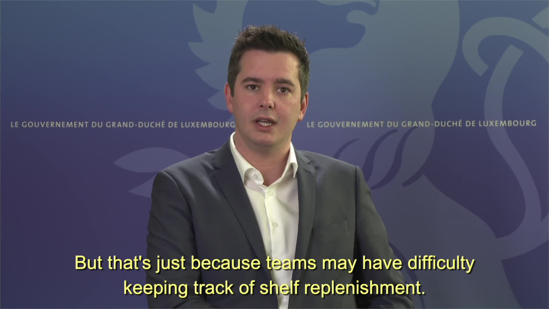 Covid19 - The Minister for Small and Medium-Sized Enterprises, Lex Delles, informs