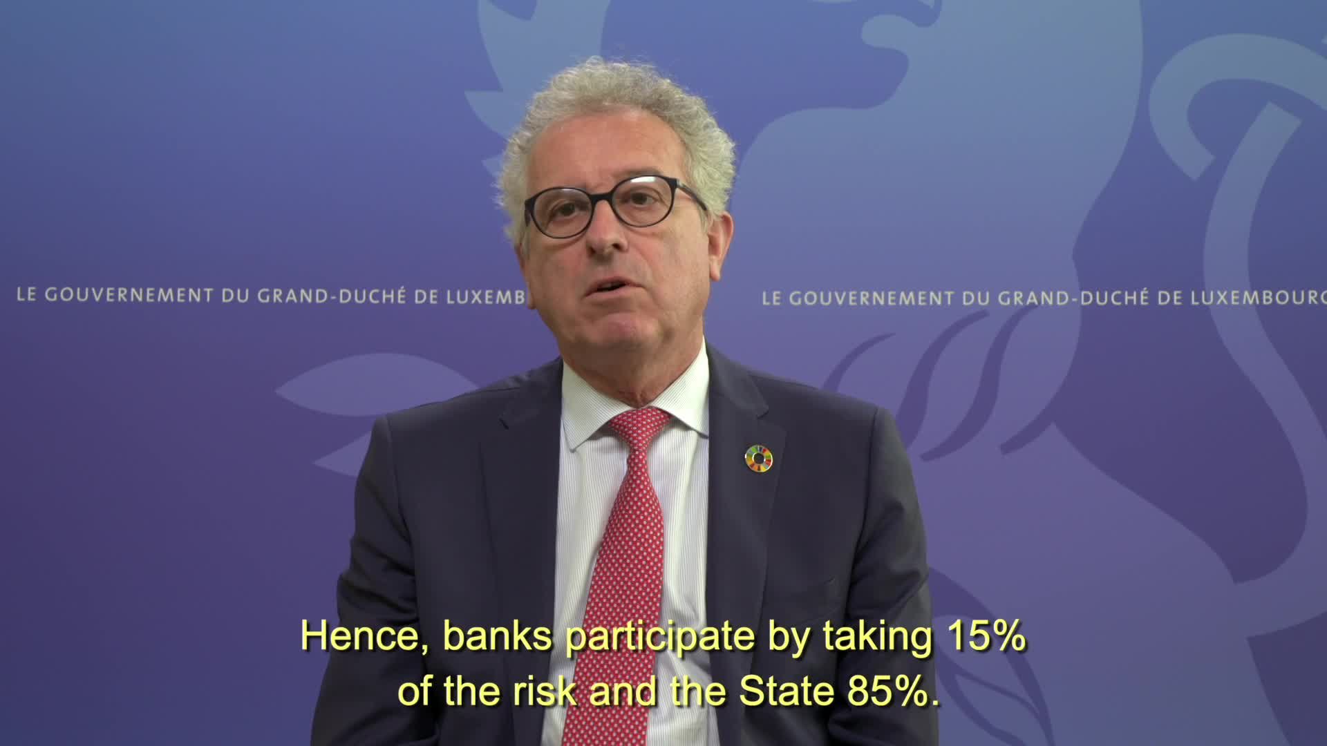 Covid19 - The Minister of Finance, Pierre Gramegna, informs