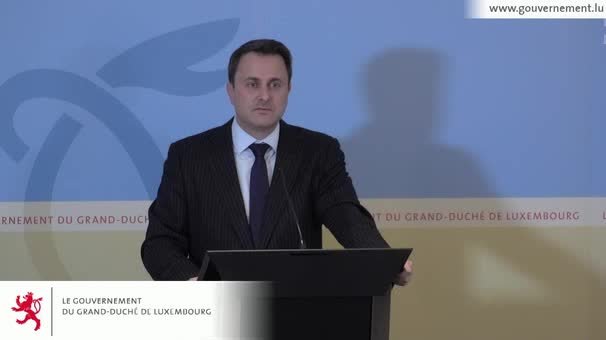 Vidéo du point de presse du Premier ministre au sujet de la réorganisation au sein du gouvernement