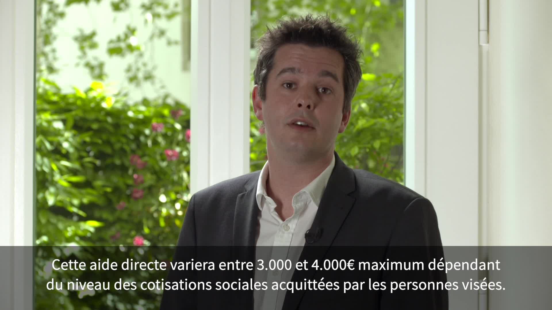 Covid-19 : Le ministre des Classes moyennes, Lex Delles, informe (Nouvelles aides directes pour indépendants)