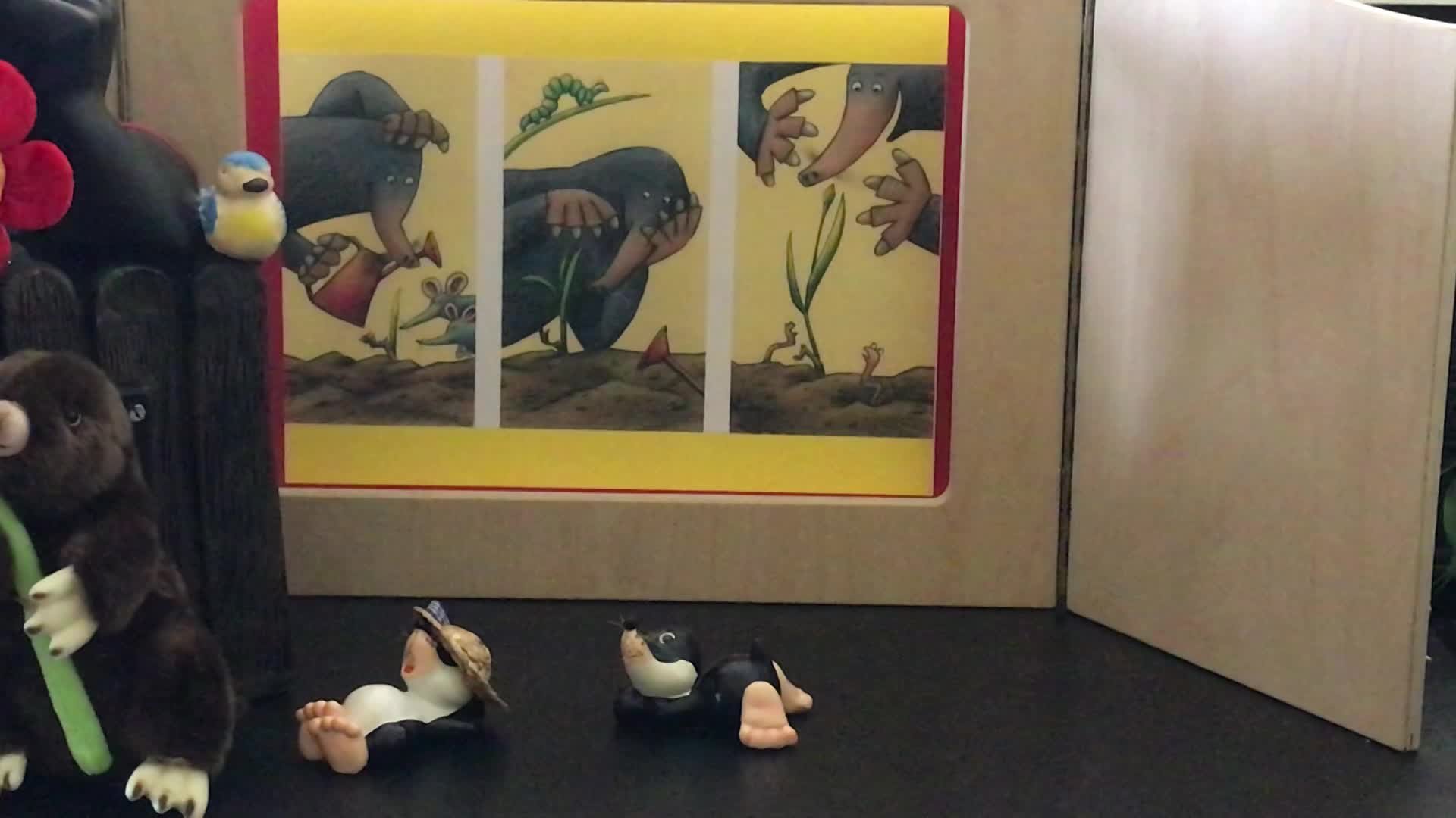 »De Maulef an d’Blimmchen« (vu 4 Joer un) vum Tanja Brück & Dorota Wünsch (Editions Binsfeld)