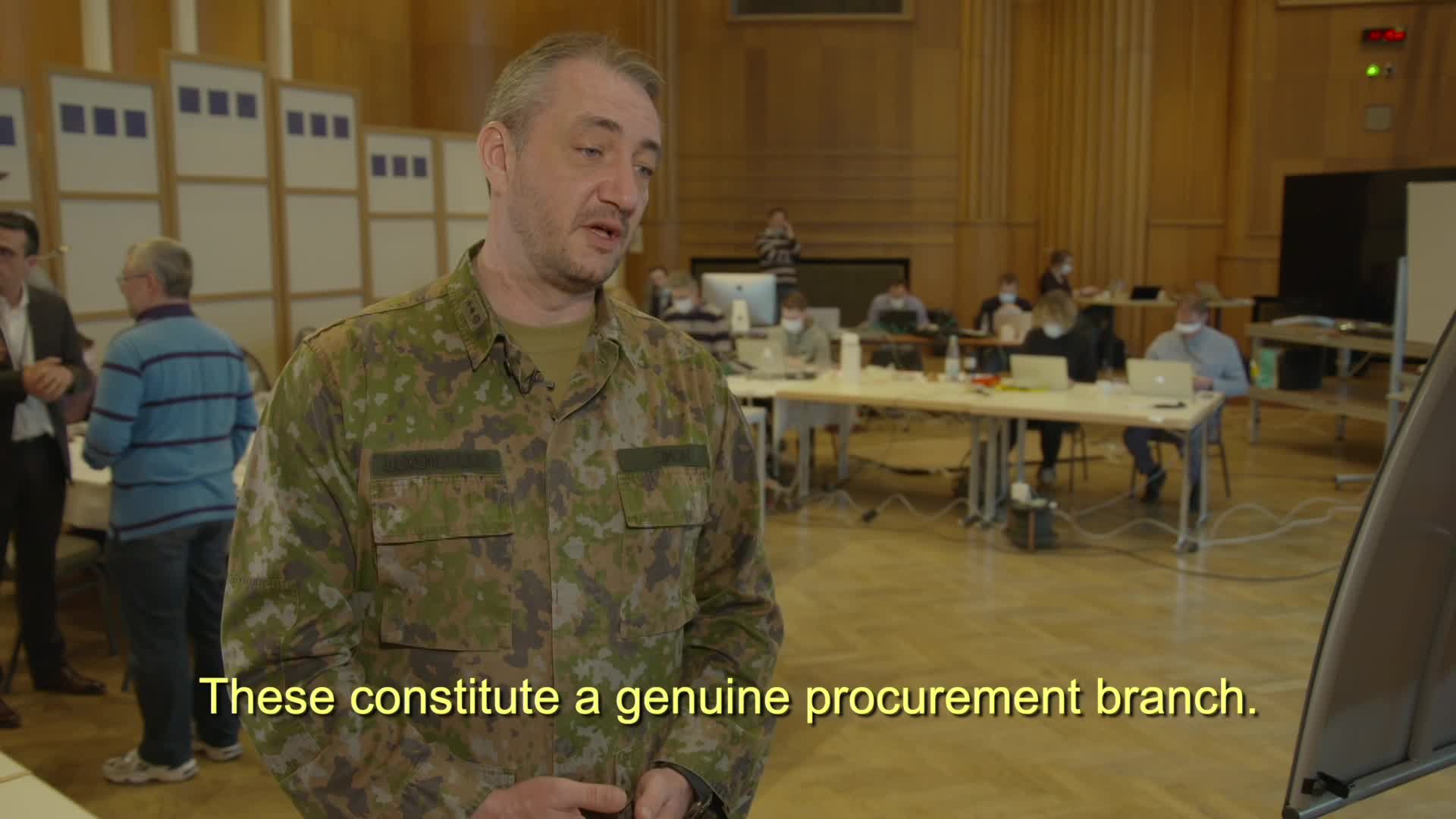 Presentation of the COVID-19 logistics department at the Ministry of Health
