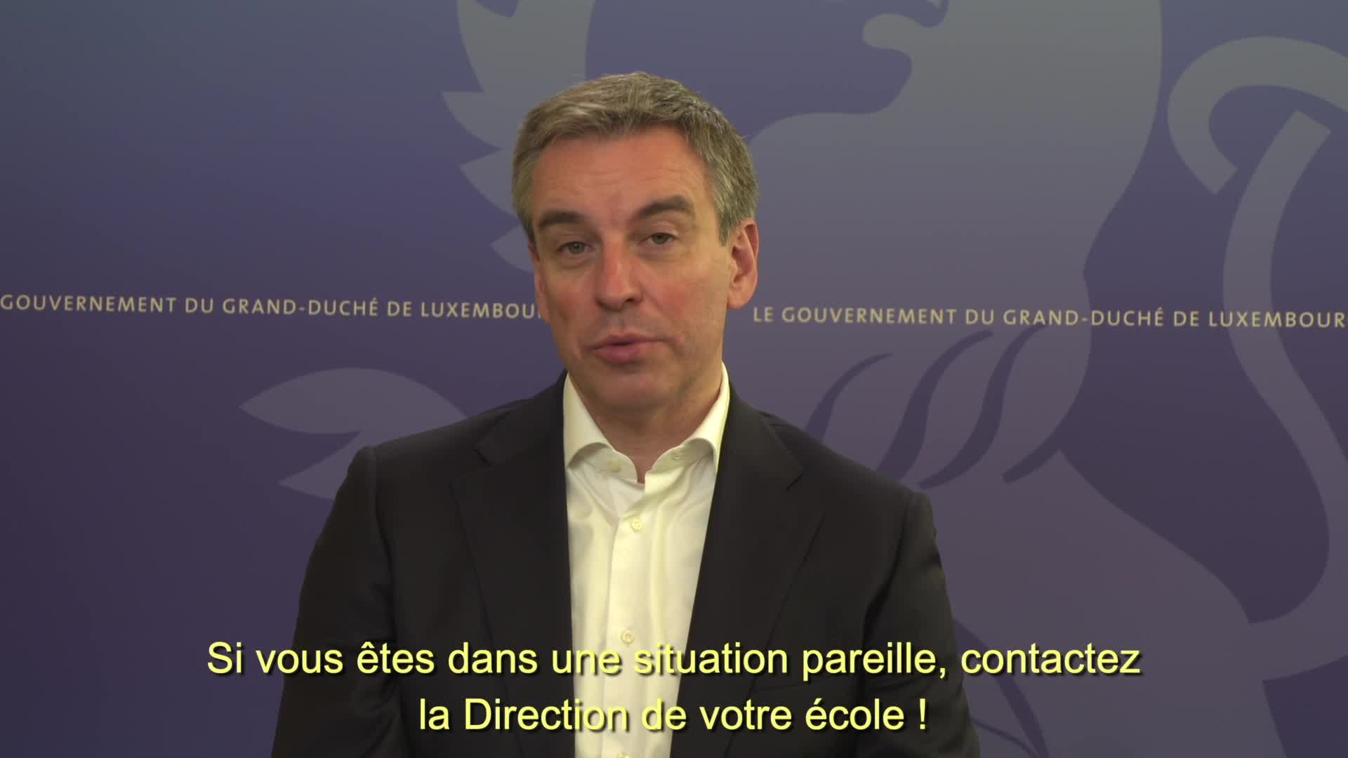 Covid19 - Claude Meisch (LU-FR)